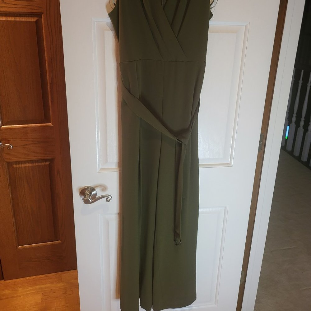 Antonio Melani olive green jumpsuit - Picture 2 of 5